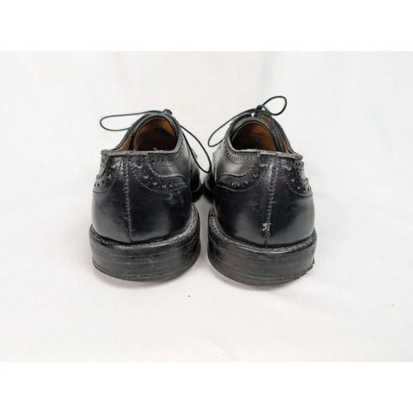 Allen Edmonds LEXINGTON 5101 Black Cap Toe Oxfords Derby Dress Shoes sz. 9 1/2 D main image 6